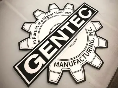 Dimensional Letters and Logos Photo